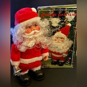 Vintage Walking Santa Clause